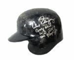 2009 Alex Rodriguez World Series and Regular Season Game Used and Signed Batting Helmet (ARod LOA)