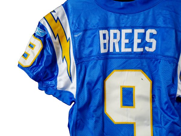 brees chargers jersey