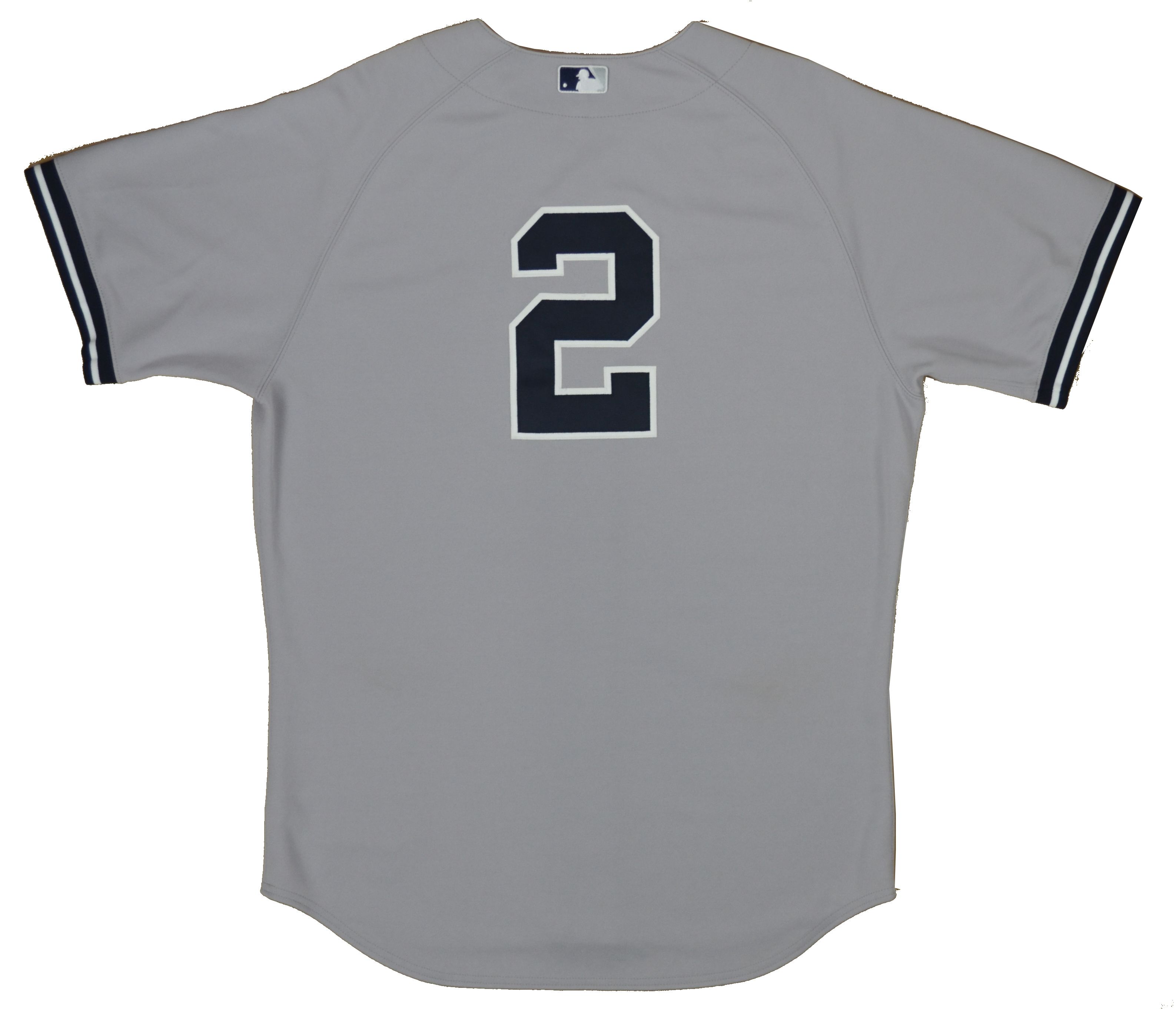 Lot Detail - 2012 Derek Jeter Game Used Yankees Road Jersey 4/6/2012 ...