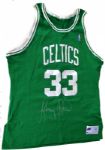 Larry Bird Signed Boston Celtics Champion Jersey