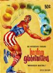 Satchel Paige Signed Harlem Globetrotters Basketball Yearbook