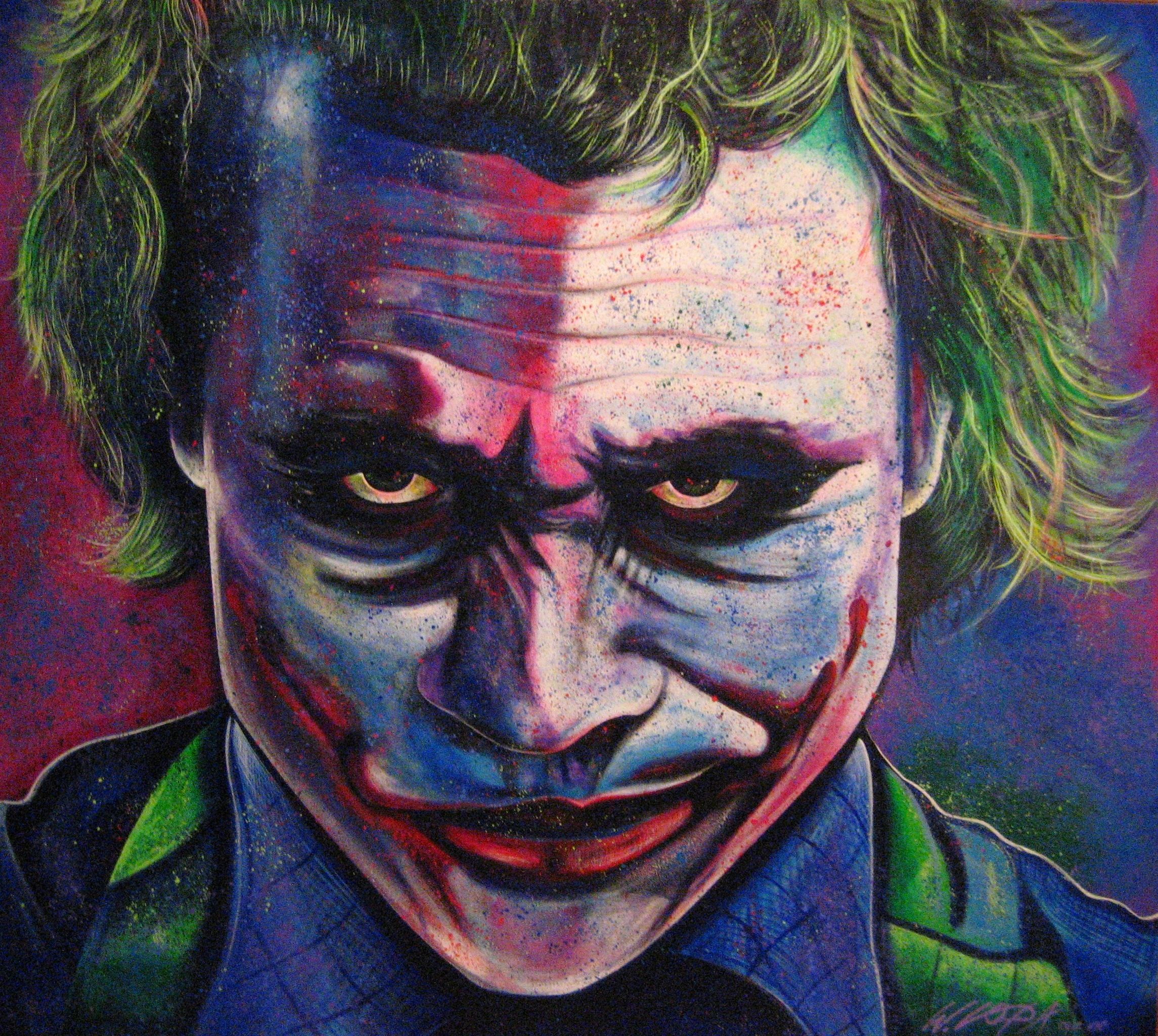 Lot Detail - Billy Lopa “The Dark Knight” Heath Ledger as The Joker ...