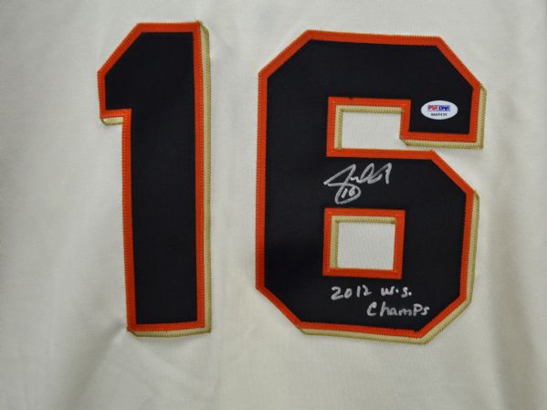 Marco Scutaro signed jersey JSA San Francisco Giants Autographed – Golden  State Memorabilia