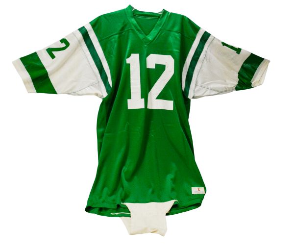 Lot Detail - Joe Namath Signed and Game-Used Jets Home Jersey ...