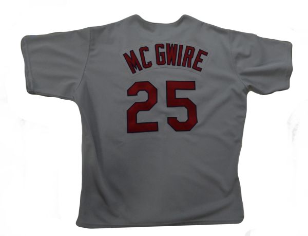 Lot Detail - 1999 Mark McGwire St. Louis Cardinals Game-Used Home