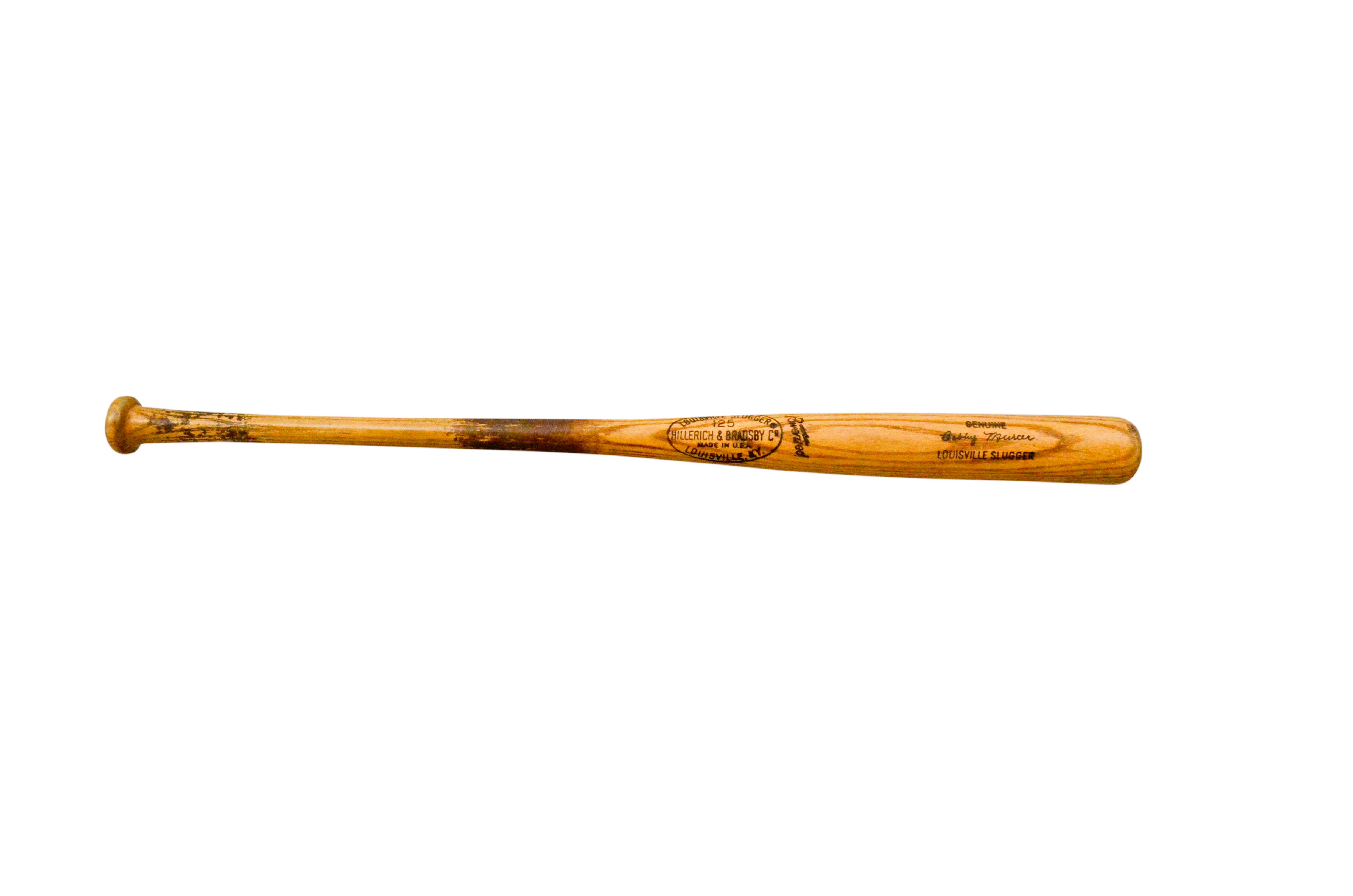 Lot Detail - 1970-1971 Bobby Murcer Game-Used Louisville Slugger Bat ...