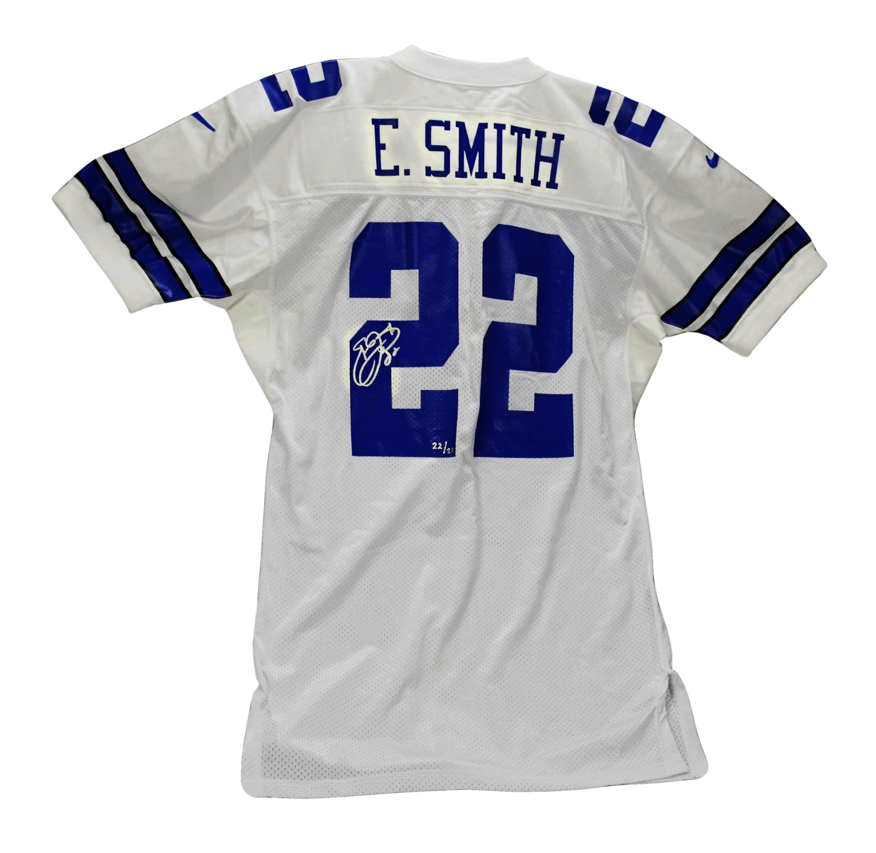 emmitt smith autographed jersey