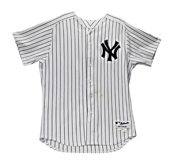 Majestic Authentic NY Yankees Jason Giambi Jersey