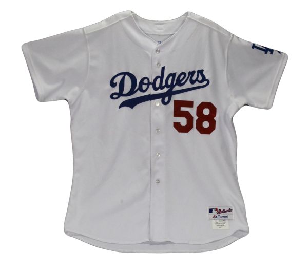 Authentic Majestic Los Angeles Dodgers Chad Billingsley Home