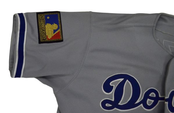 1993 Los Angeles Dodgers - Mike Piazza Game-Worn Rookie Jersey (feat.  Memorial Patches)