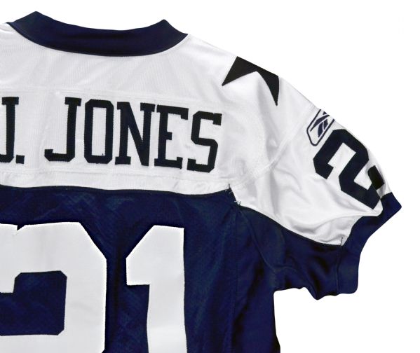 Lot Detail - 2006 Julius Jones Game-Worn Cowboys Throwback Jersey (Cowboys  LOA)