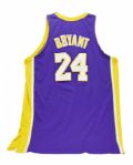 2006/07 Kobe Bryant Game-Used and Signed Road Jersey (First Year # 24) (DC Sports)