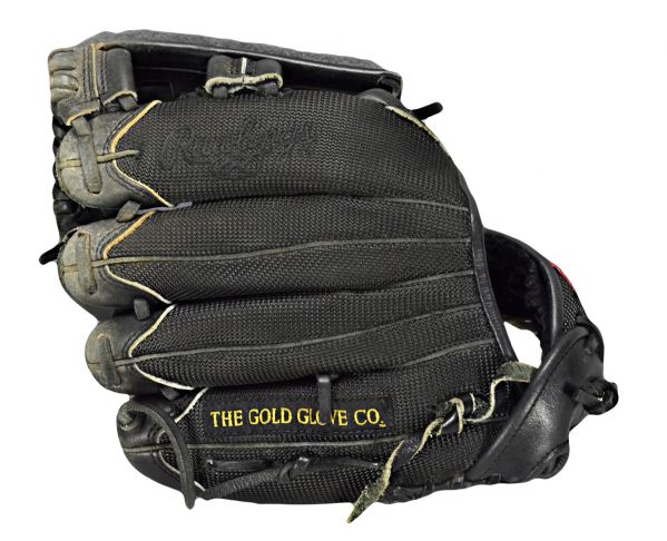2001-02 Alex Rodriguez Game Used Fielder's Glove Gifted to Keith, Lot  #81524