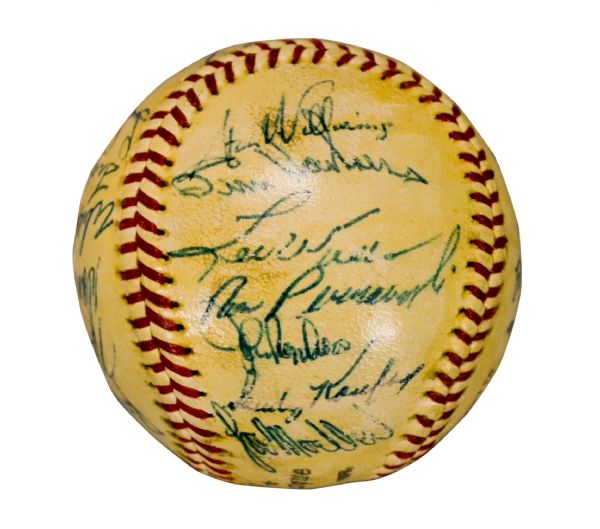 Maury Wills Signed Autographed MLB Baseball Los Angeles Dodgers #30 JSA  TT40907