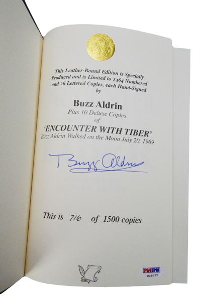 Lot Detail - Buzz Aldrin Signed “Encounter with Tiber” Limited