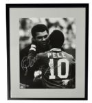 Muhammad Ali & Pele Dual Signed 16x20 Photo