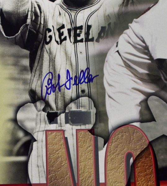 Sold at Auction: Bob Feller Signed Cleveland Indians Jersey, PSA