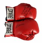 Hector Camacho and Julio Cesar Chavez Jr. Signed Everlast Boxing Gloves 