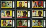 1955 Topps Complete Set of 206 cards with 10 SGC Graded