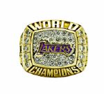 Kobe Bryant 2000 Los Angeles Lakers NBA Championship Ring 14K-40 Diamonds (Laker Issued Player Ring Gifted by Kobe to Pam Bryant)