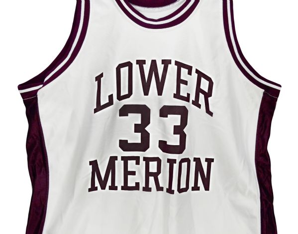 authentic kobe bryant lower merion jersey