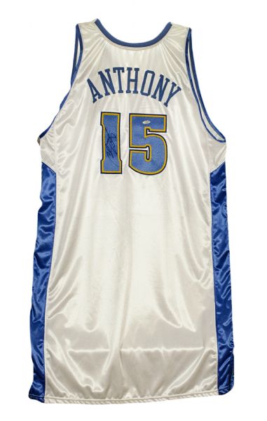Official Denver Nuggets Jersey - Signed by Carmelo Anthony - CharityStars