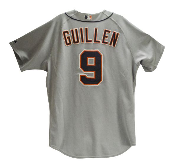 Carlos Guillen Clubhouse Issued Detroit Tigers #9 Home Jersey (NOT MLB  AUTHENTICATED)