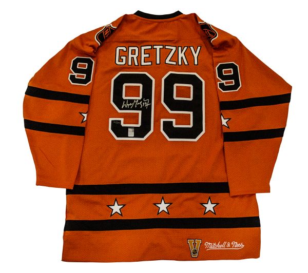 1999 Wayne Gretzky Signed UDA NHL All Star Game Jersey. Hockey