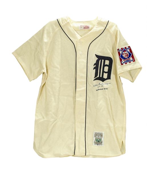 Lot Detail - Charlie Gehringer Autographed Tigers Jersey With