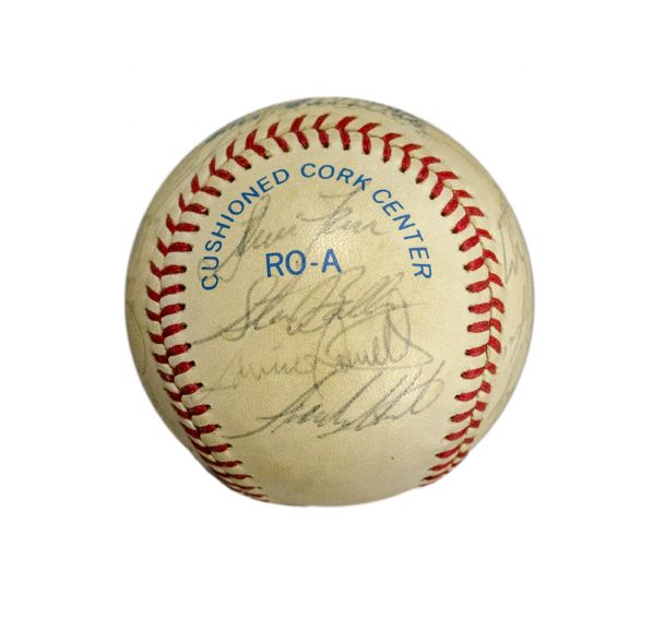 George Brett Autographed 1985 World Series Signed Baseball Beckett COA