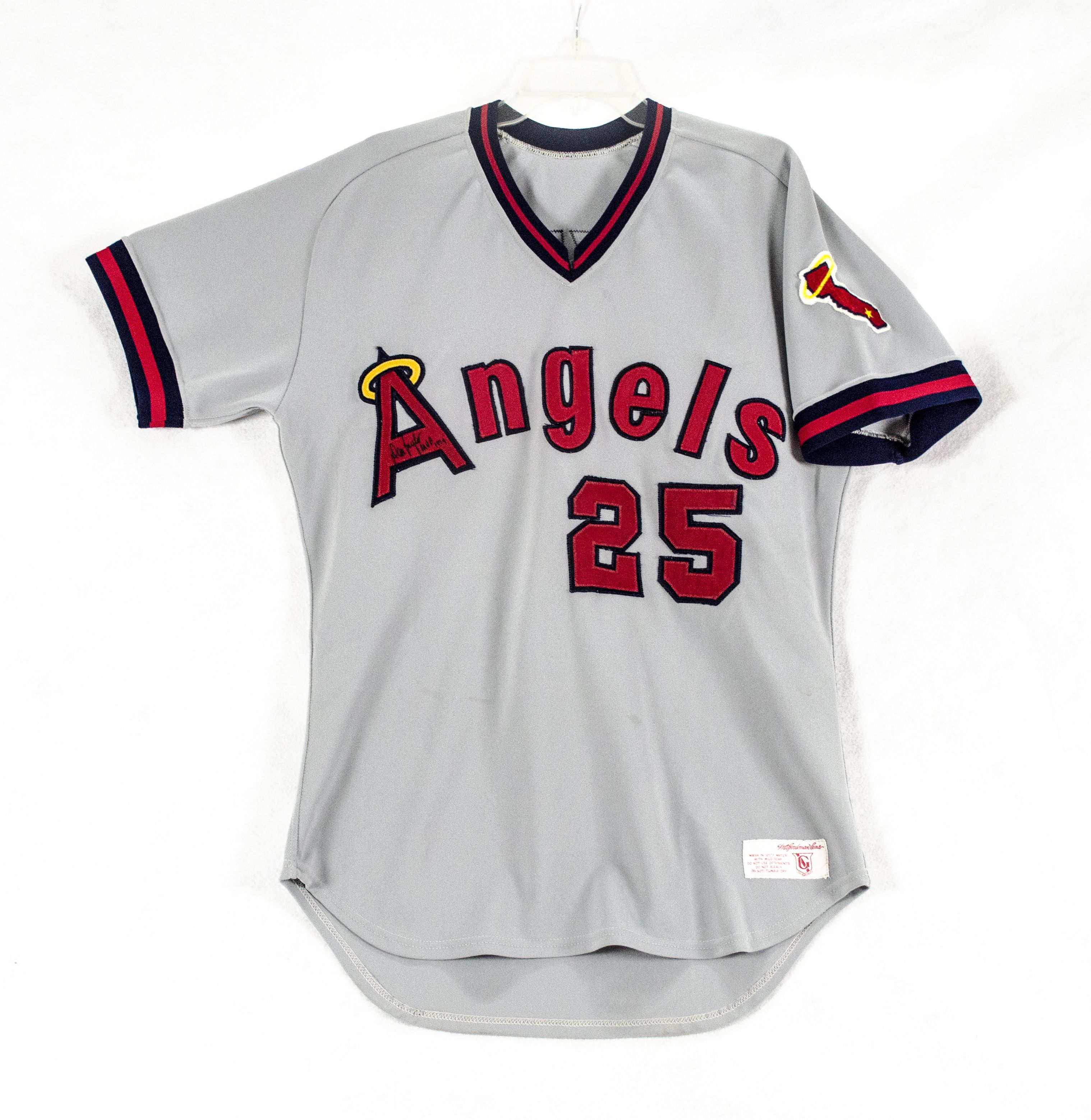 Lot Detail - Don Baylor 1982 California Angels Game Worn and Signed