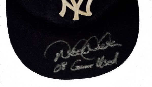 Derek Jeter Signed Baseball Cap - CharityStars