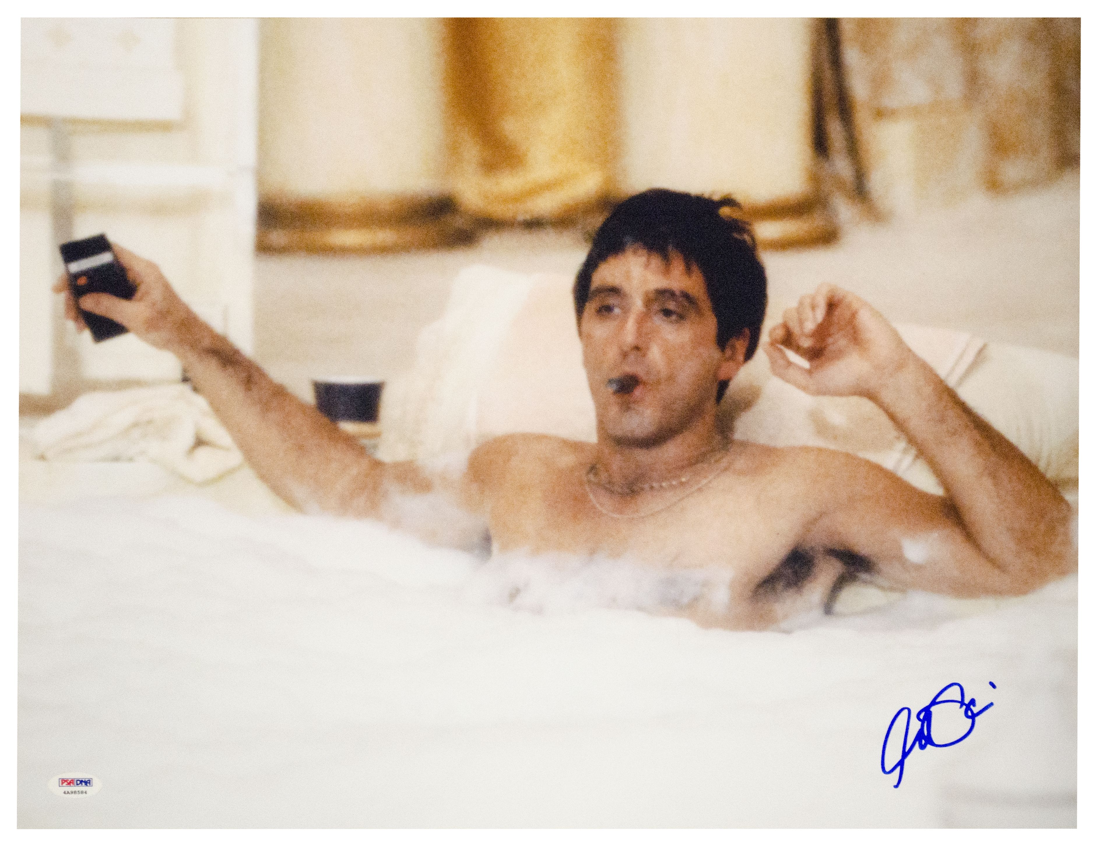 Scarface Lot of (2) Signed 16x20 Photos - Single Signed Al Pacino & Dua...