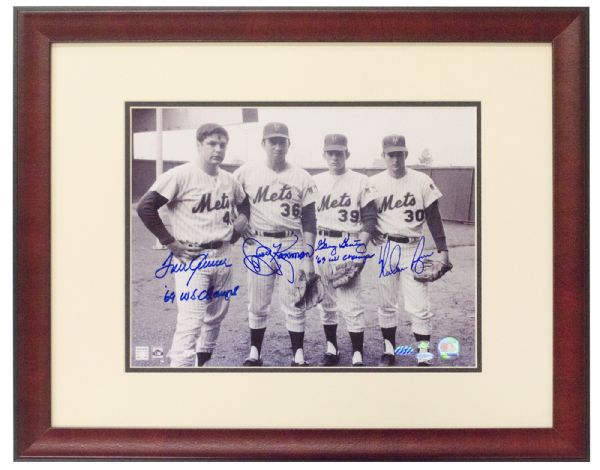 New York Mets NOLAN RYAN & TOM SEAVER Glossy 8x10 Photo Baseball Print  Poster