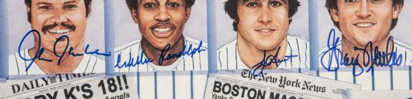 45th anniversary world series 1978 2023 New York Yankees Ron guidry Willie  Randolph signatures shirt - Guineashirt Premium ™ LLC