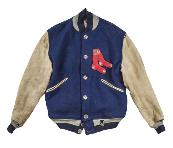 1939-1942 Jimmie Foxx Boston Red Sox Game Worn Jacket (Mears)