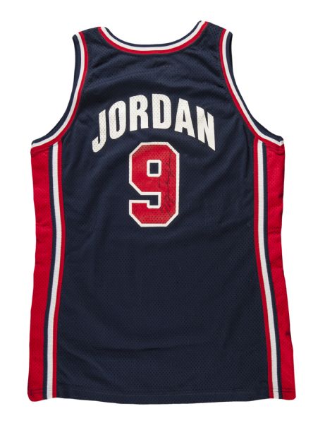 Michael Jordan's 1992 US Olympic 'Dream Team' game-worn jersey to