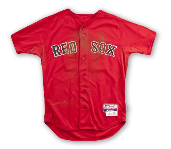 boston strong red sox jersey