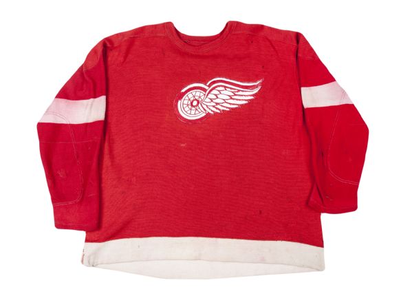 Sell or Auction Your Gordie Howe Game Worn Detroit Red Wings Jersey