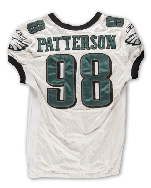 Lot Detail - 2010 Mike Patterson Game Used Philadelphia Eagles