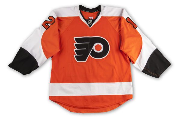 Simon Gagne Philadelphia Flyers RBK Premier Autographed Jersey - NHL  Auctions