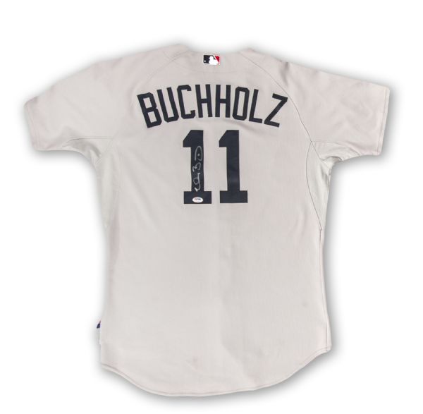 Clay Buchholz Boston Red Sox Game Worn 