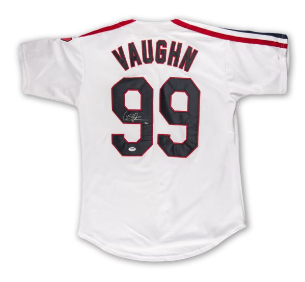 Lot Detail - Charlie Sheen Autographed Ricky Vaughn Wild Thing Cleveland  Indians Jersey (PSA/DNA)