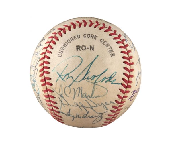 Ed Kranepool New York Mets 1969 Ws Champs Signed Oml Ball