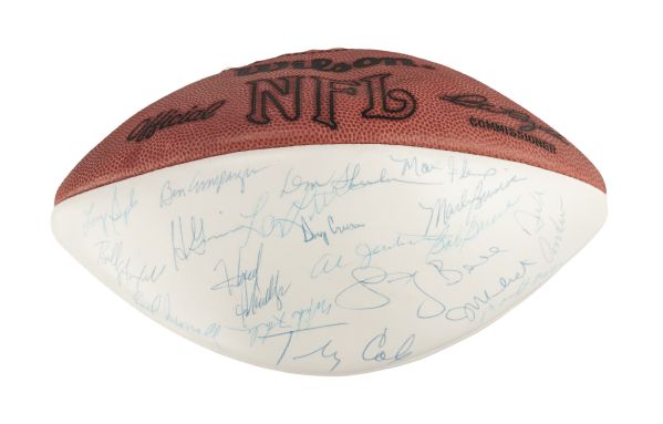 1972 dolphins signed football