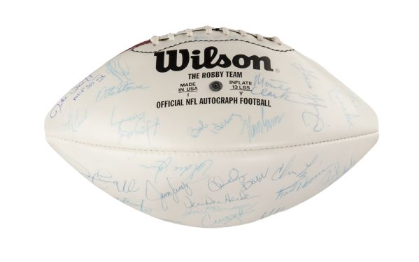 1972 Miami Dolphins Autographed 40th Anniversary Edition White