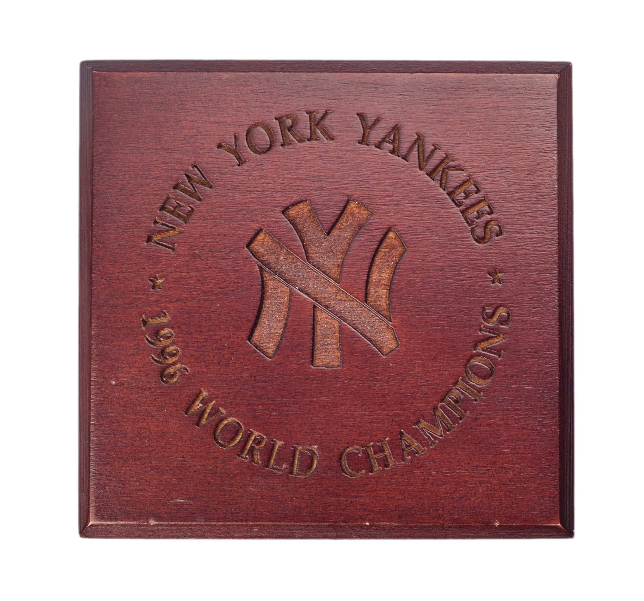 Lot Detail - 1996 New York Yankees World Series Pendant