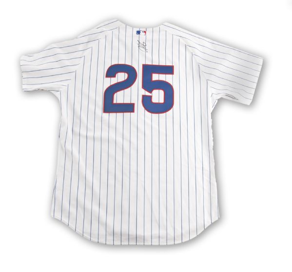 Lot Detail - 2005 Derrek Lee Chicago Cubs Game Worn and Signed Home Uniform