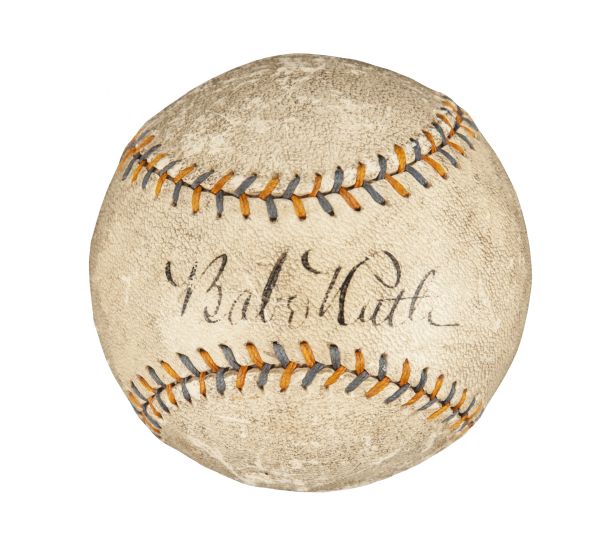 I have a signed baseball from the 1920s trying to get an idea of value