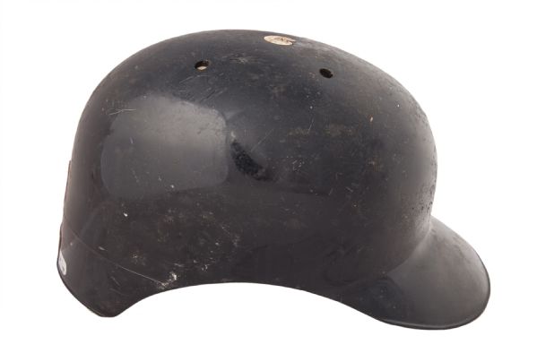 2022 Game Used Carlos Santana Batting Helmet